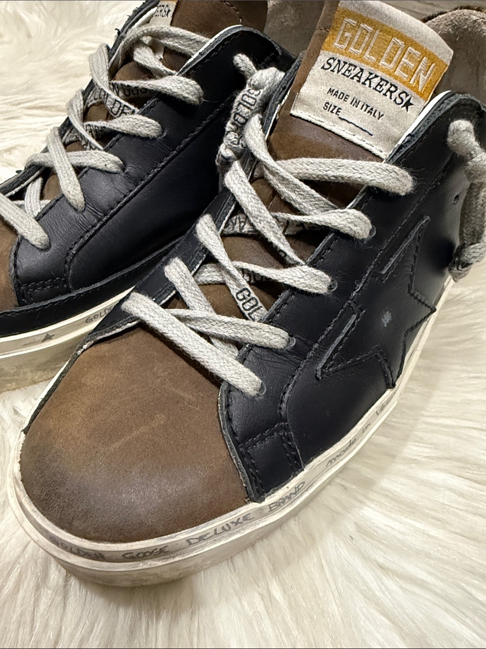 GOLDEN GOOSE Hi Star Platform Sneakers - Picture 16 of 16